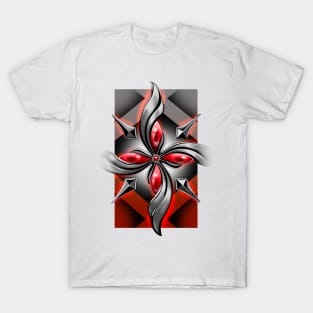 Arlecchino the Knave- Genshin Impact Card design T-Shirt